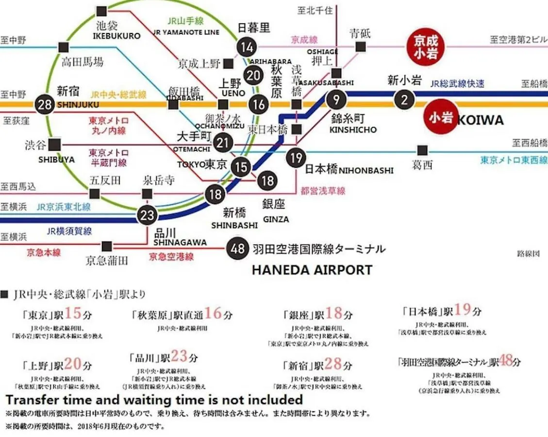 Apartment Harmonia Tokyo Koiwa: Convenient City Stay for 6 Japan